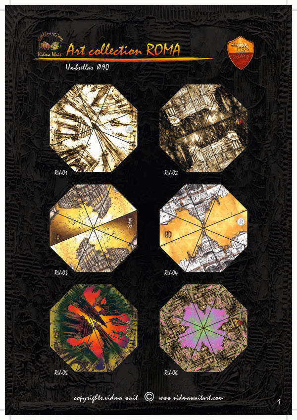 Rome Art Collection Umbrella
