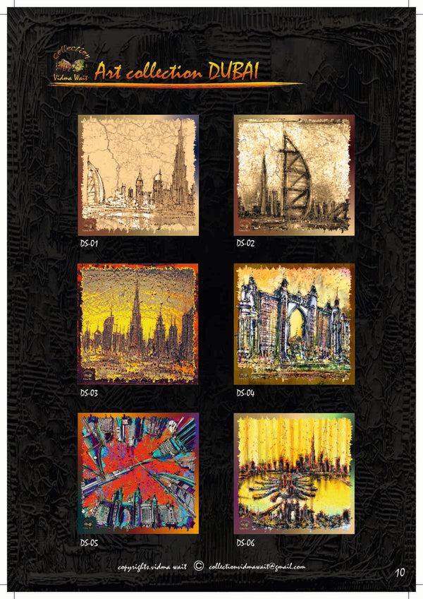 Art Scarf – Dubai Collection
