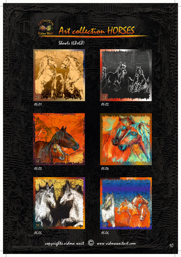 Horses Collection Scarves