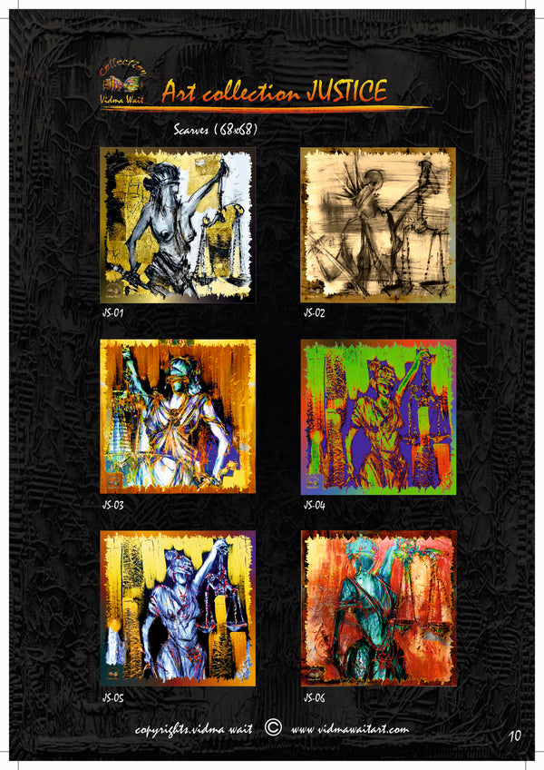 Art Scarf – Justice Collection