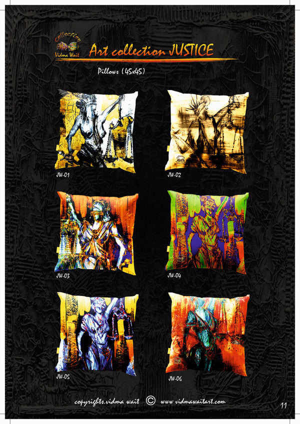 Art Pillow – Justice Collection