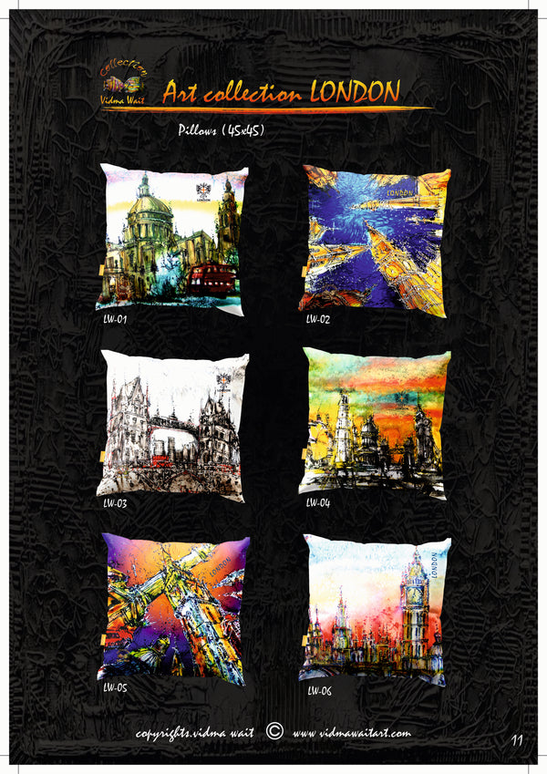 Art Pillow – London Collection