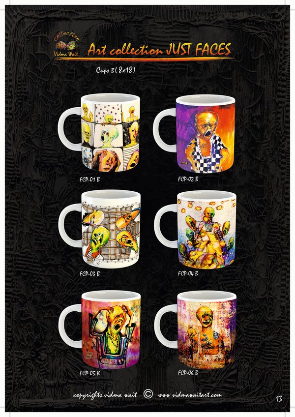 Art Mug – Faces Collection