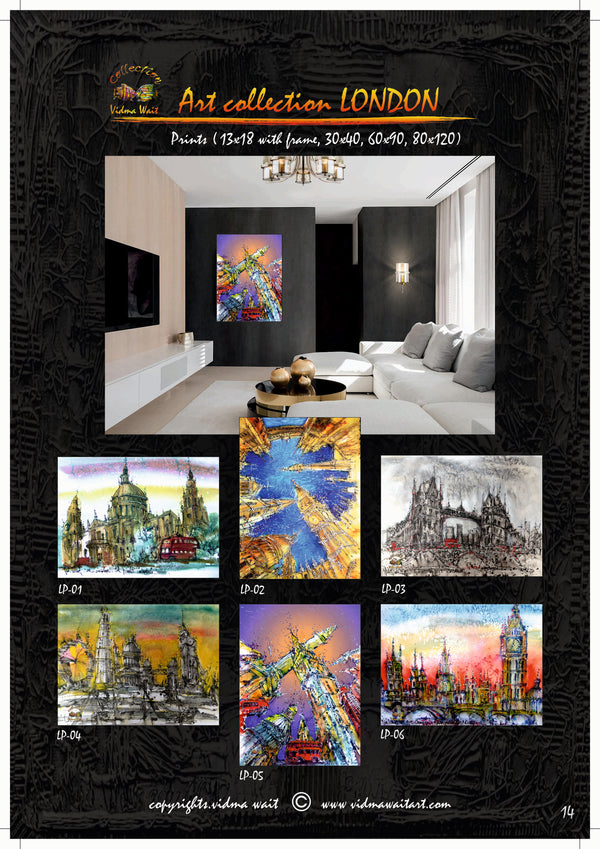 Art Print – London Collection