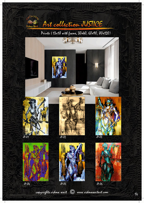 Art Print – Justice Collection