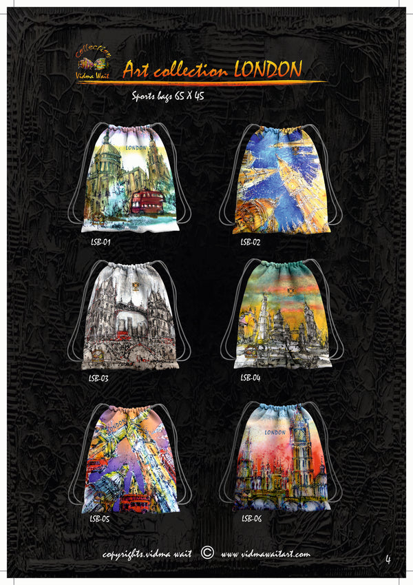 Art Sports Bag – London Collection