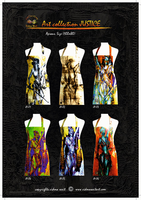 Art Apron – Justice Collection